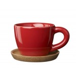 Espresso puodelis su medine lėkštute 0.1 L, IITTALA