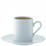 Espresso kavos puodelių su lėkštutėmis rinkinys X 4, DINE 
